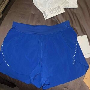 lululemon athletica Women's Vibrant Blue Athletic Shorts